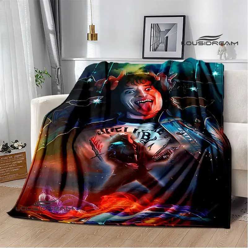 EDDIE MUNSON Printing Blanket Flannel Blanket Soft and Comfortable Blanket Home Travel Blanket bedding Birthday Gift Y240730