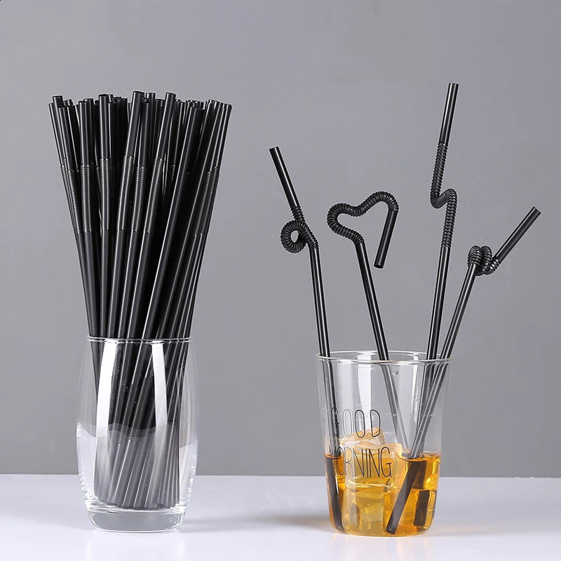 100300 pieces of multi colored Kunsts tof Straws for wedding party supplies beverages kitchen cocktails Pajitas plastic 240730