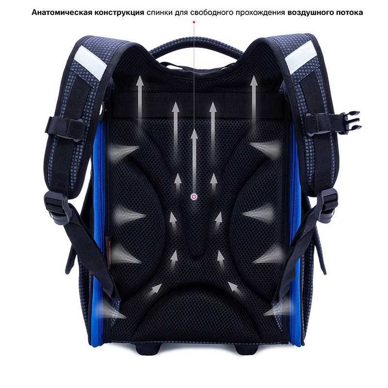 Orthopedic School Backpack For Boys 3D Cartoon Football School Bag Children 1 Grade Backpacks Kids Satchels Bookbag Russia BrandCL240730