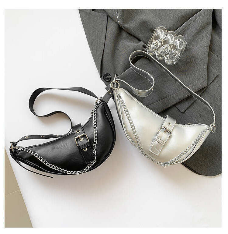 2025 Designer Crossbody Shoulder Women 3 Saddle Bag New Fashionable Versatile Casual Style Simple Exquisite Sliver Free shipping size