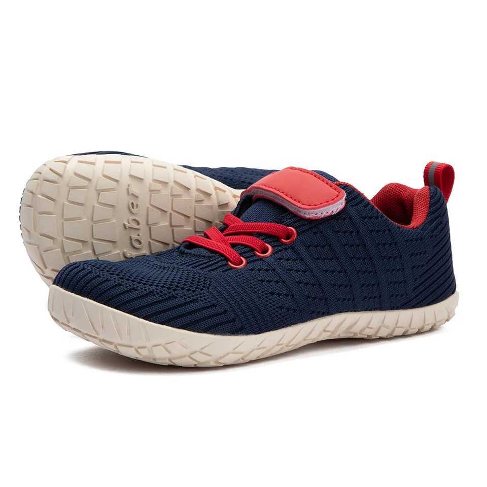 ZZFABER Barefoot Sports Shoes Childrens Mesh Flexible Shoes Soft Casual Shoes Suitable for Boys and Girls Sports Running Shoes X250409