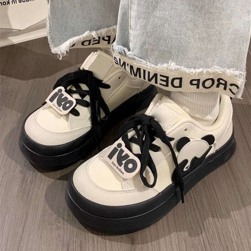 Balck Ddmysports S White Sneaker Women Casual Panda New Fashion Lightweight Shoes Outdoor neaker hoes