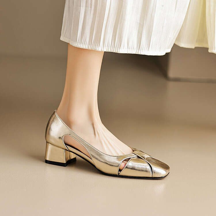 S Women Ddmysports Classic Design Gentle Fashion France Comfortable Minimalist Vintage Style Shoes Commuting Triple Gold Free Shipping Outdoor tyle ho