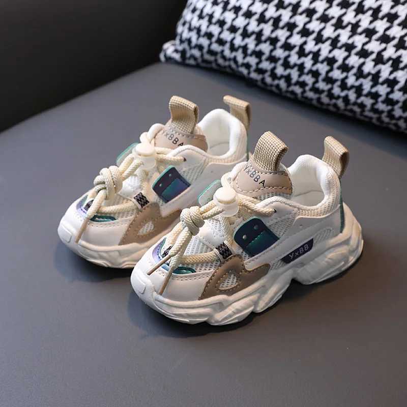 1-6 year old boys sports shoes 3-color comfortable and breathable girls sports shoes baby running shoes fashionable childrens baby shoes X250409