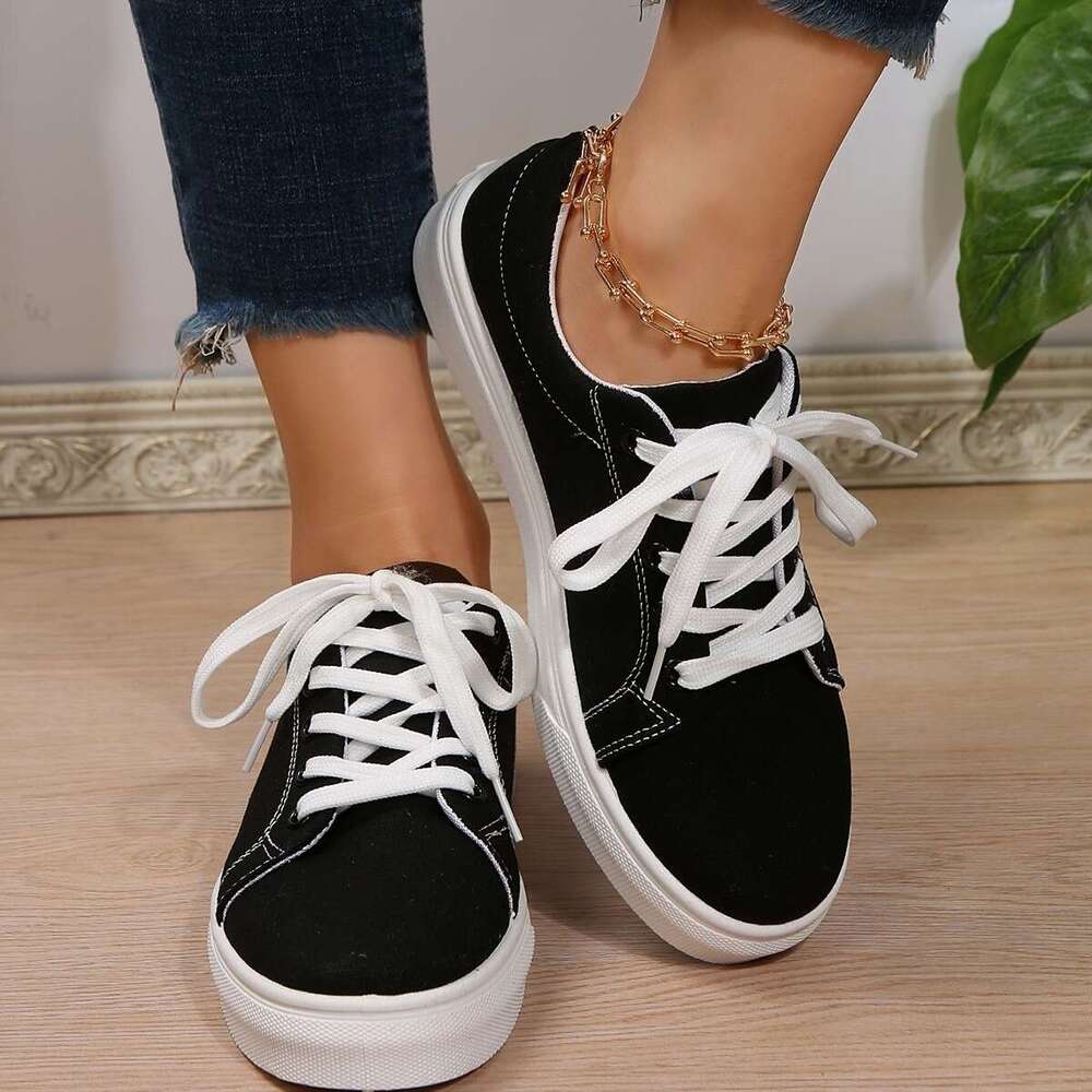S Casual Ddmysports Female New Women Shoes In Europe And The United States Casual Sports Flat Bottom Tie Blue Outdoor Shoes hoes tates ports hoes