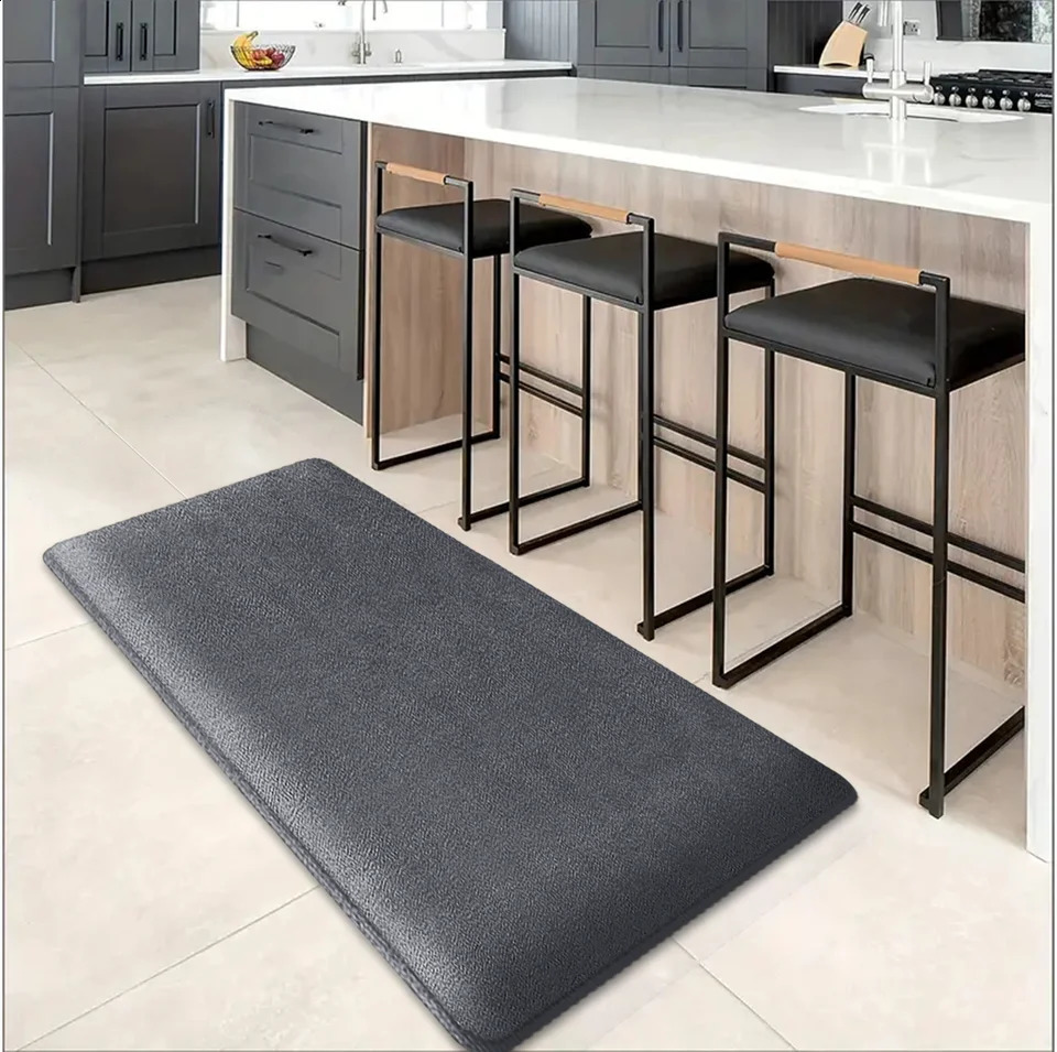 1 pc Large size kitchen carpet anti slip floor mat super soft and absorbent bathroom floor mat bedroom carpet home decoration 240731 - view 5