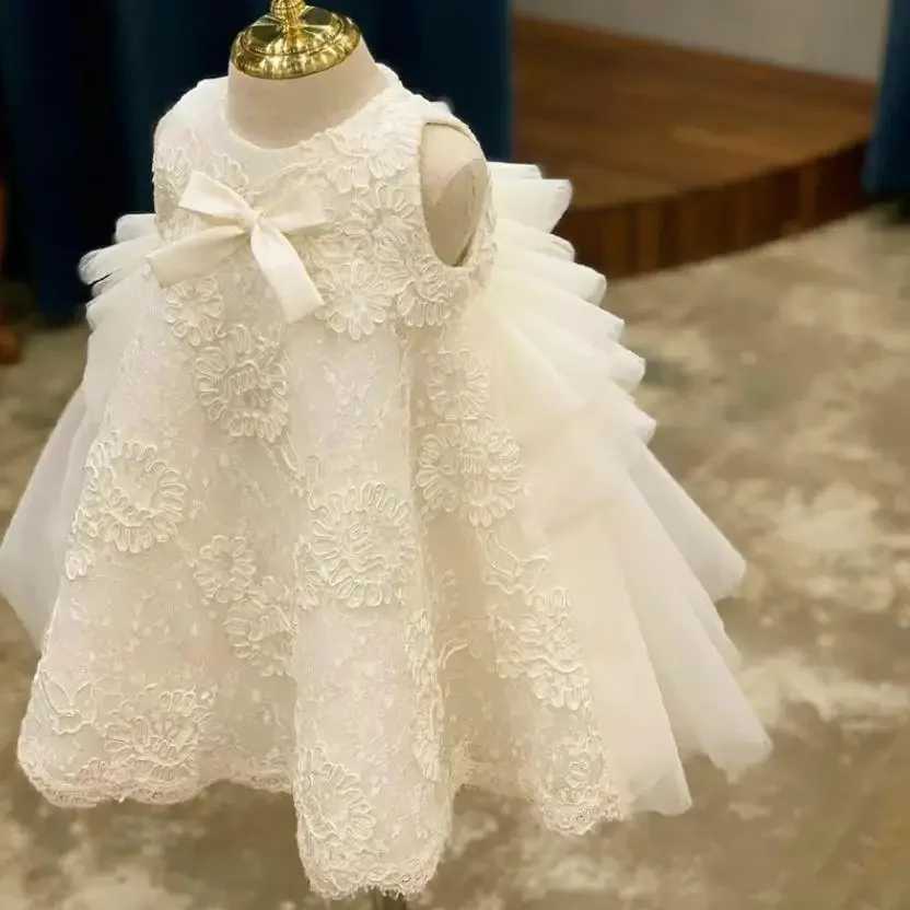 Girl's Dresses Flower Girl Dress Children Birthday Baptism Party Dresses For Wedding A2347 Vestidos Para Casamento Convidados Ropa De Nia