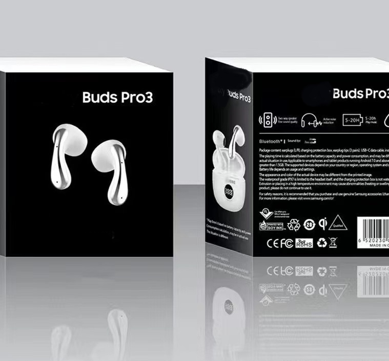 2025 For R510 190 R530 R520 Buds Pro live wireless bluetooth Earphones for Galaxy Phones iOS Android TWS sports Waterproof ANC Earbuds case Comes with