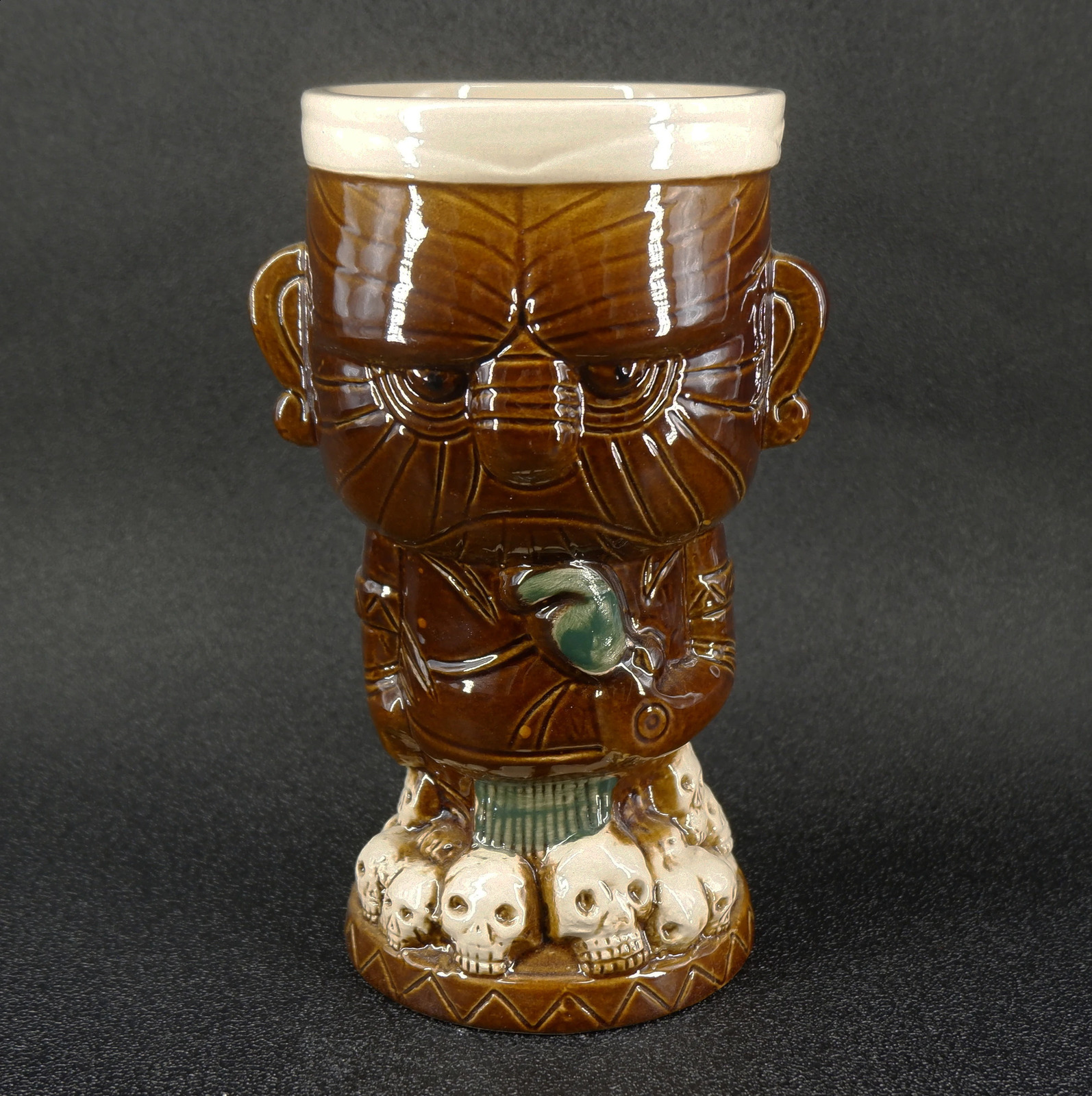 Maori Chiefs Tiki Mug Barware Cocktail Mugs Beer Wine Cup Art Ceramic Cup Wine Accessories Ceramic Crafts Bar Tools 240730