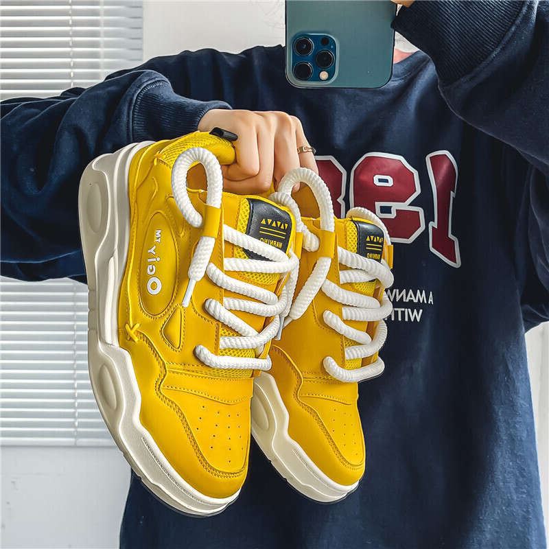 Thick bottom heightening hemp rope bread casual sports pops hundred board shoes design sense niche 232 size ss
