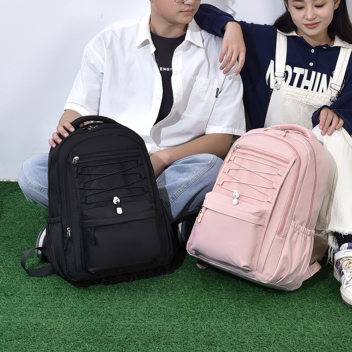Uu-L3206 Large-Capacity Minimalist Trend Outdoor Sports Backpacks For Men Women, College Students' Schoolbags, Leisure And Versatile Backpacks.