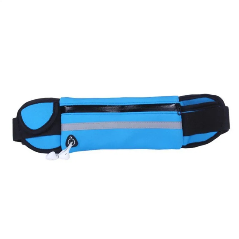 Men Women Waistbag Marathon Running Outdoor Riding Fitness With Water Bottle Waterproof Phone Sport Male Female Belt Waist Bags 240730