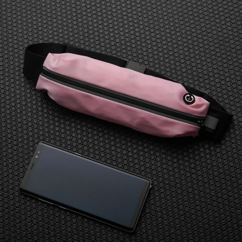 Waterproof Running Waist Bag Outdoor Sports Belt Bags Phone Jogging Women Men Hidden Pouch Gym SportsBag Pack 240730