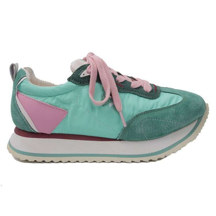 Fashion Ddmysports S Color Blocking Agan Women Summer New Round Head Lace Thick Bottom Non Slip Hundred Casual Sports Shoes Outdoor Shoes ummer lip po