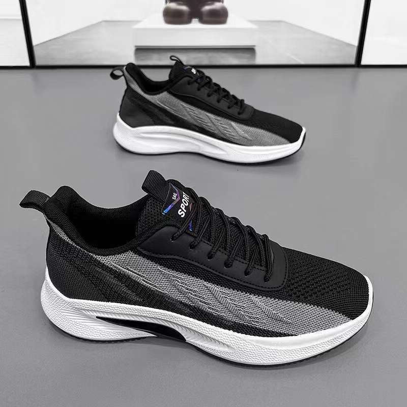 Autumn Men's New Breathable Casual Sneakers Soft Sole Lightweight Running Shoes Free shipping 456