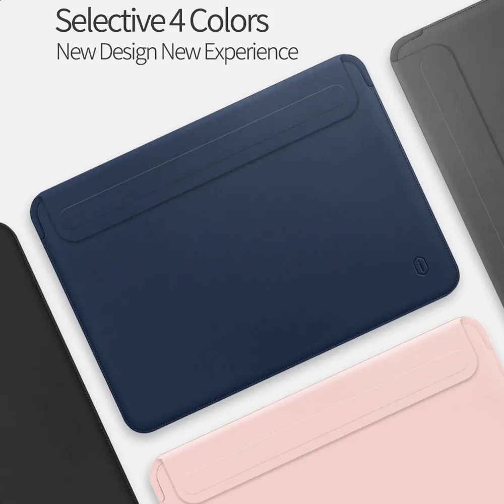 est Laptop Sleeve for Pro 142 Case Waterproof Bag 162 PU Leather Notebook 240730