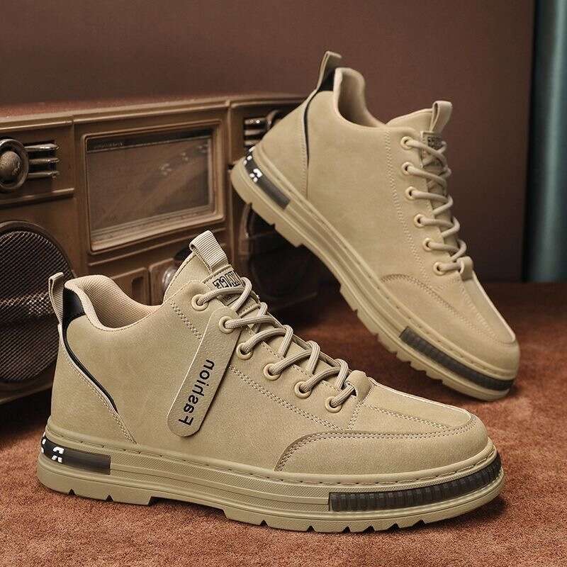 Men's winter new site work waterproof non-slip wear-resistant labor insurance men's anti-odor casual sports mountaineering shoes 232 ss size