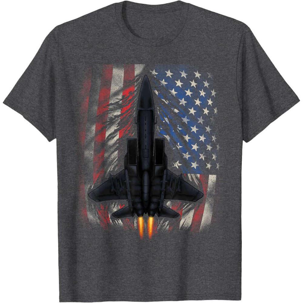T shirt Mens Patriotic Jet 4th Of July Shirts For Men USA T-Shirt shirts tshirt graphic tee Casual tops summer clothes Short sleeve Free shipping