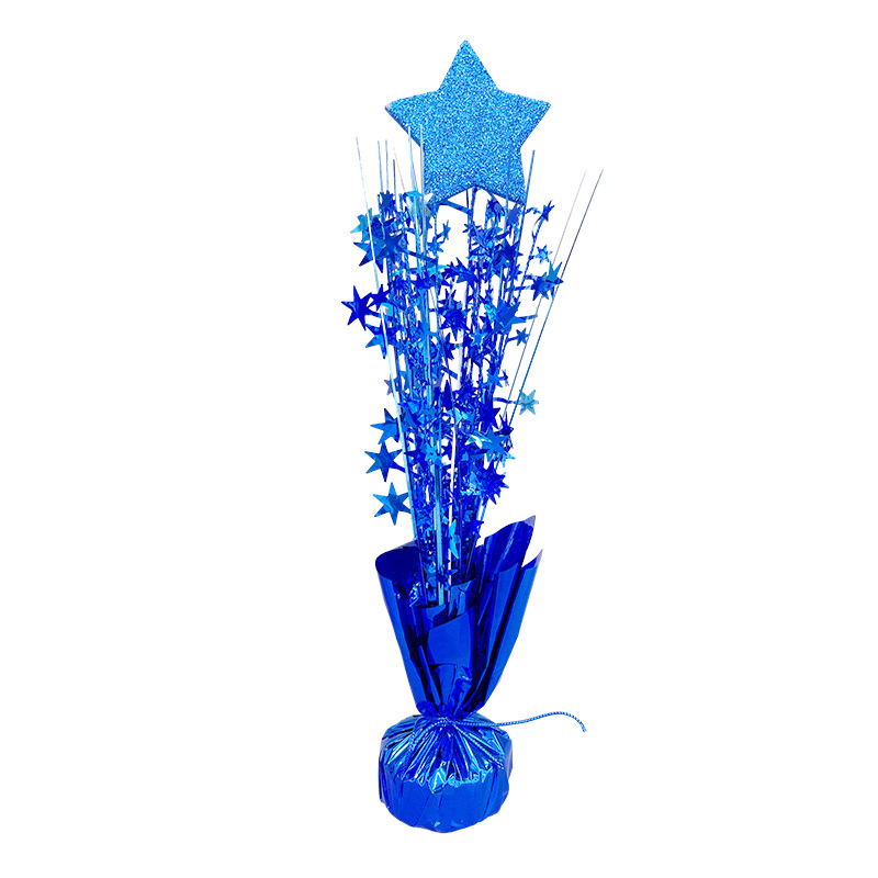Large 5-star Table Floating Balloon Crafts Table Floating Decoration Balloon Stands Load-bearing Hanging Pieces Party Five pieces per piece