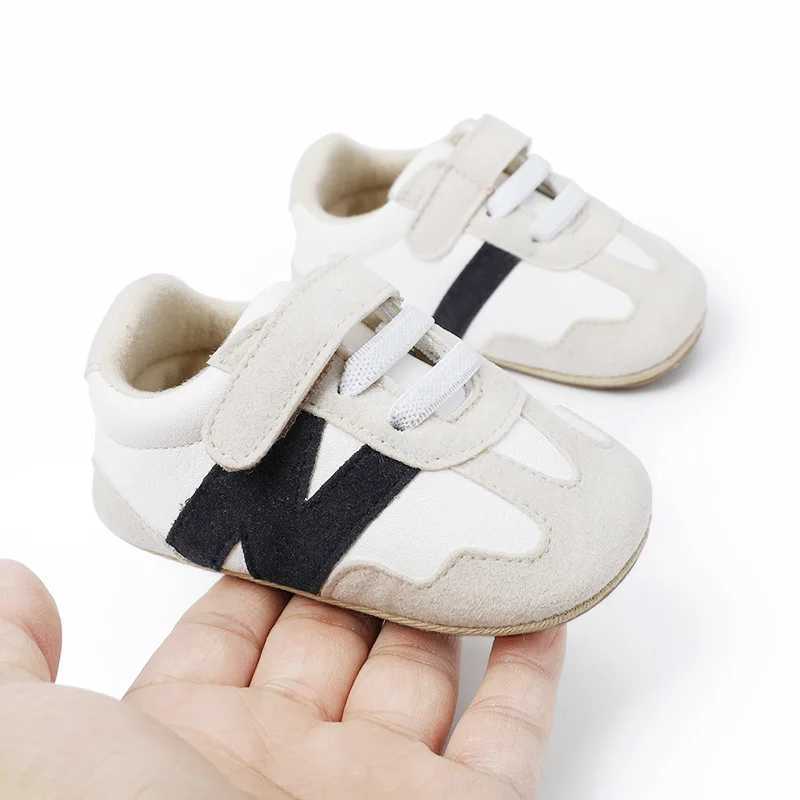 Baby Sneakers Toddlers, Letter Patchwork Casual Shoes, Anti-slip, Unisex, for Boys and Girls, 0-18 Months dh3628137