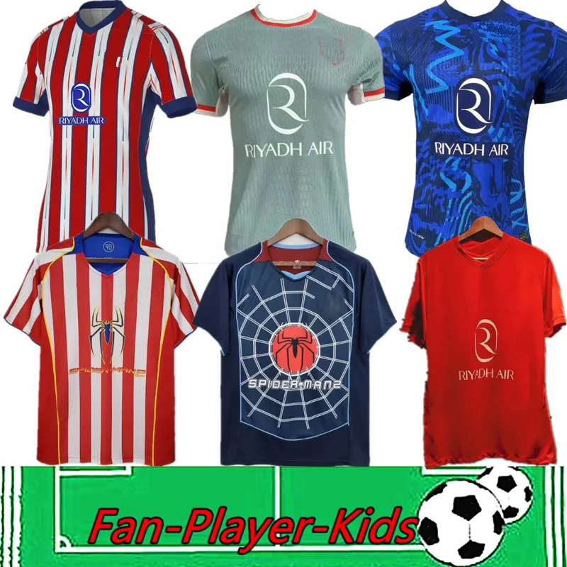 24 25 Atletico de Madrid Soccer Jerseys 04 05 Year MEMPHIS MORATA GRIEZMANN F.TORRES CORREA KOKE LEMAR CARRASCO men kid kit Football Shirt Camiseta de Futbol