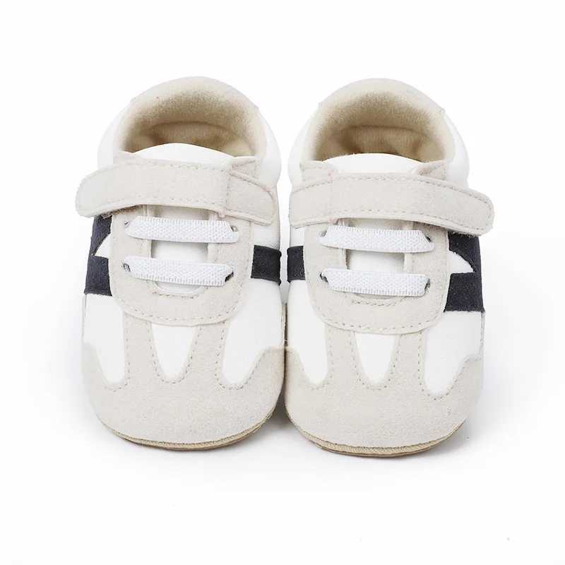 Baby Sneakers Toddlers, Letter Patchwork Casual Shoes, Anti-slip, Unisex, for Boys and Girls, 0-18 Months dh3628137