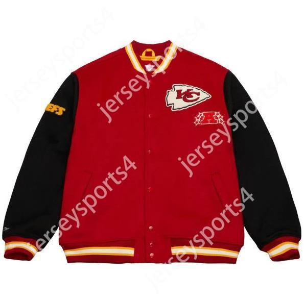 15 Patrick Mahomes Travis Kelce Isaih Pacheco Football Jersey Jones Harrison Butker Nick Bolton Marquise Brown Rashee Rice Wool Jackets