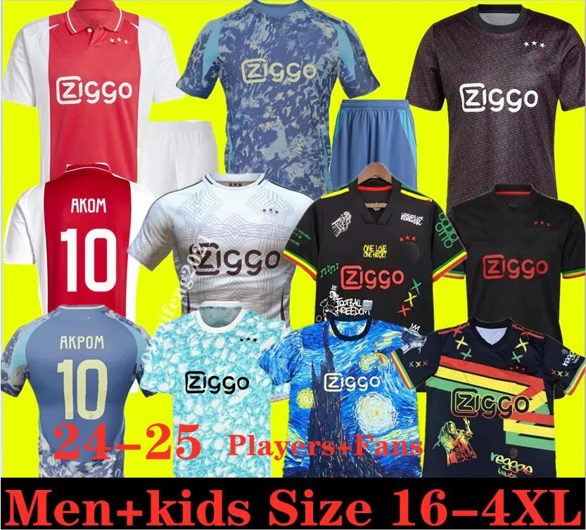 FANS Player 24 25 TADIC Soccer Jerseys BASSEY BERGHUIS Third Black Kit KLAASSEN BERGWIJN MARLEY 2024 2025 home Away Football Shirts Men Kids Uniforms CRUYFF 3XL 4XL