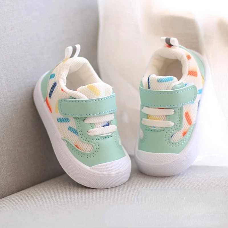 Baby walking mesh shoes with soft sole function baby casual baby shoes childrens shoes childrens sports shoes X241111