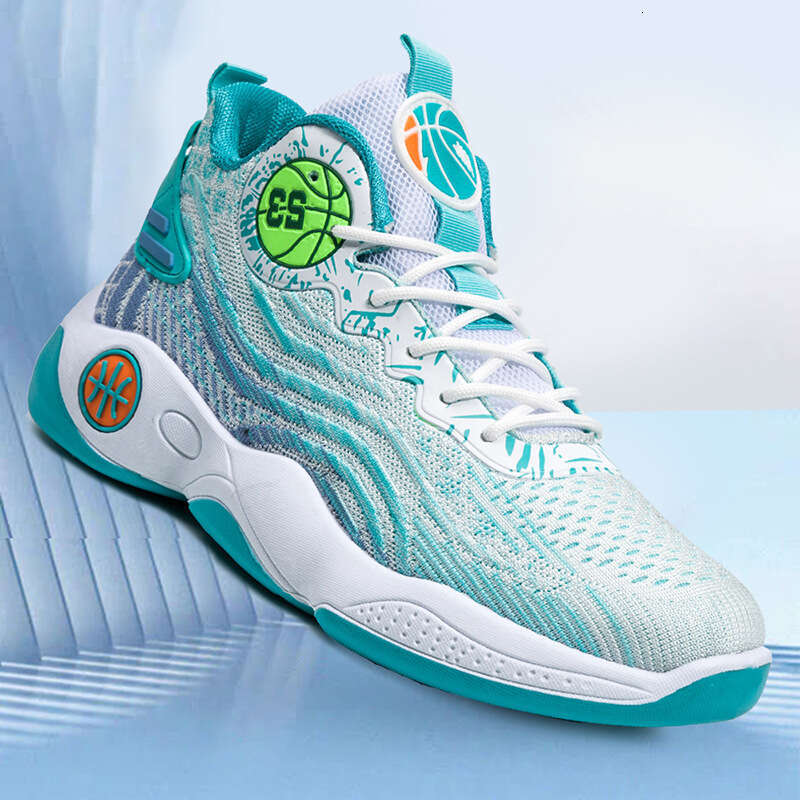 Men Ddmysports S New Flying Woven Basketball Mesh Breathable Travel Sneakers Trend Casual Running Shoes Blue Free Shipping Outdoor neakers hoes hippin