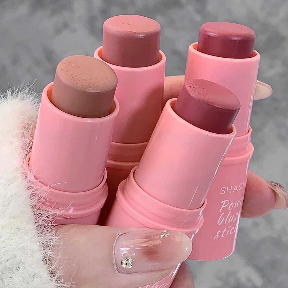 Smooth Blush Stick Naturally Saturated Long-lasting Waterproof Natural Blush Brightening Skin Tone Expanding Color Blush StickXJ241111