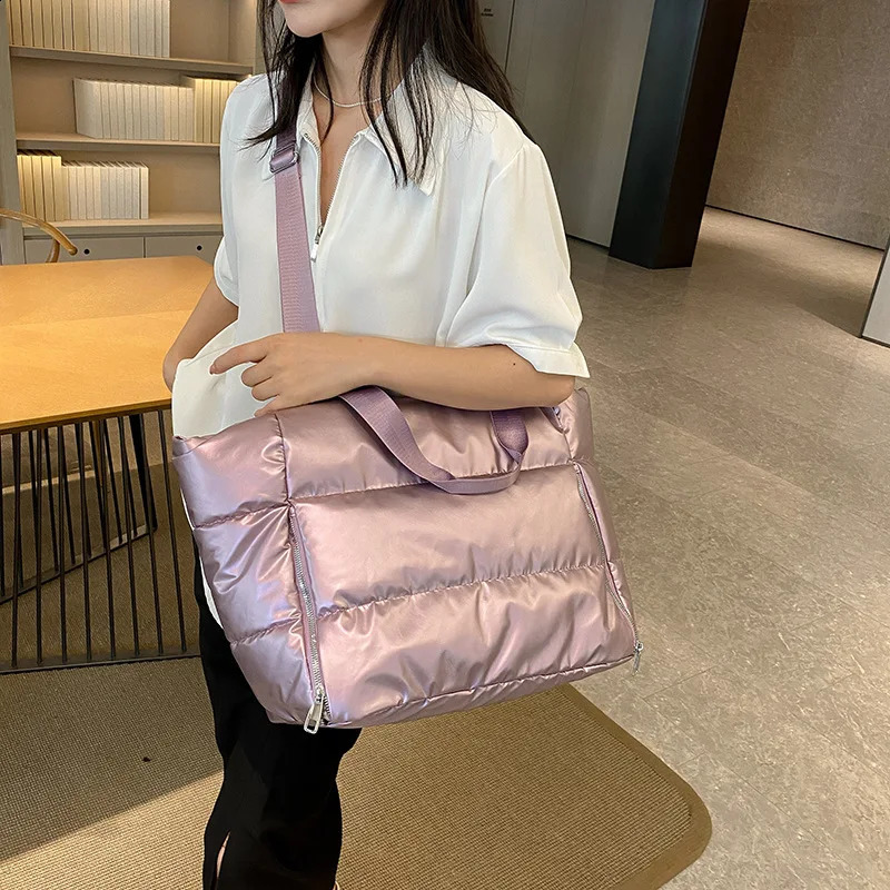 Women Casual Travel High-capacity Shoulder Underarm Bags Vintage Solid Simple Gym Bag Japanese All Match Handbags Y2k Aesthetic 240731