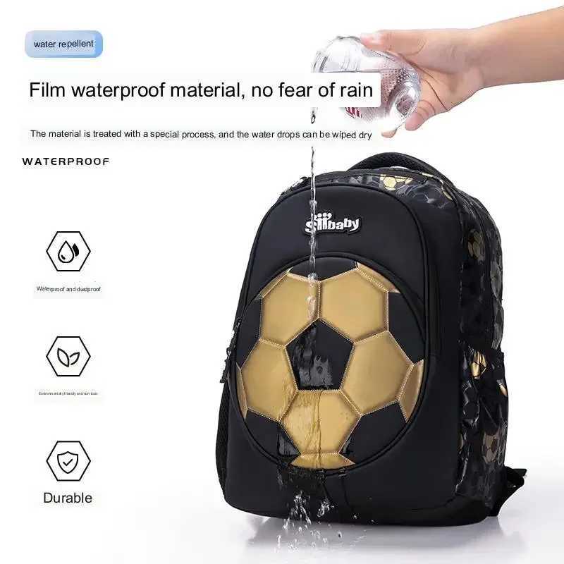 Lightweight Football Backpack For Children Schoolbag Anime Backpack School Bags For Teenage Boy Mochila escolar infantil meninoCL240730