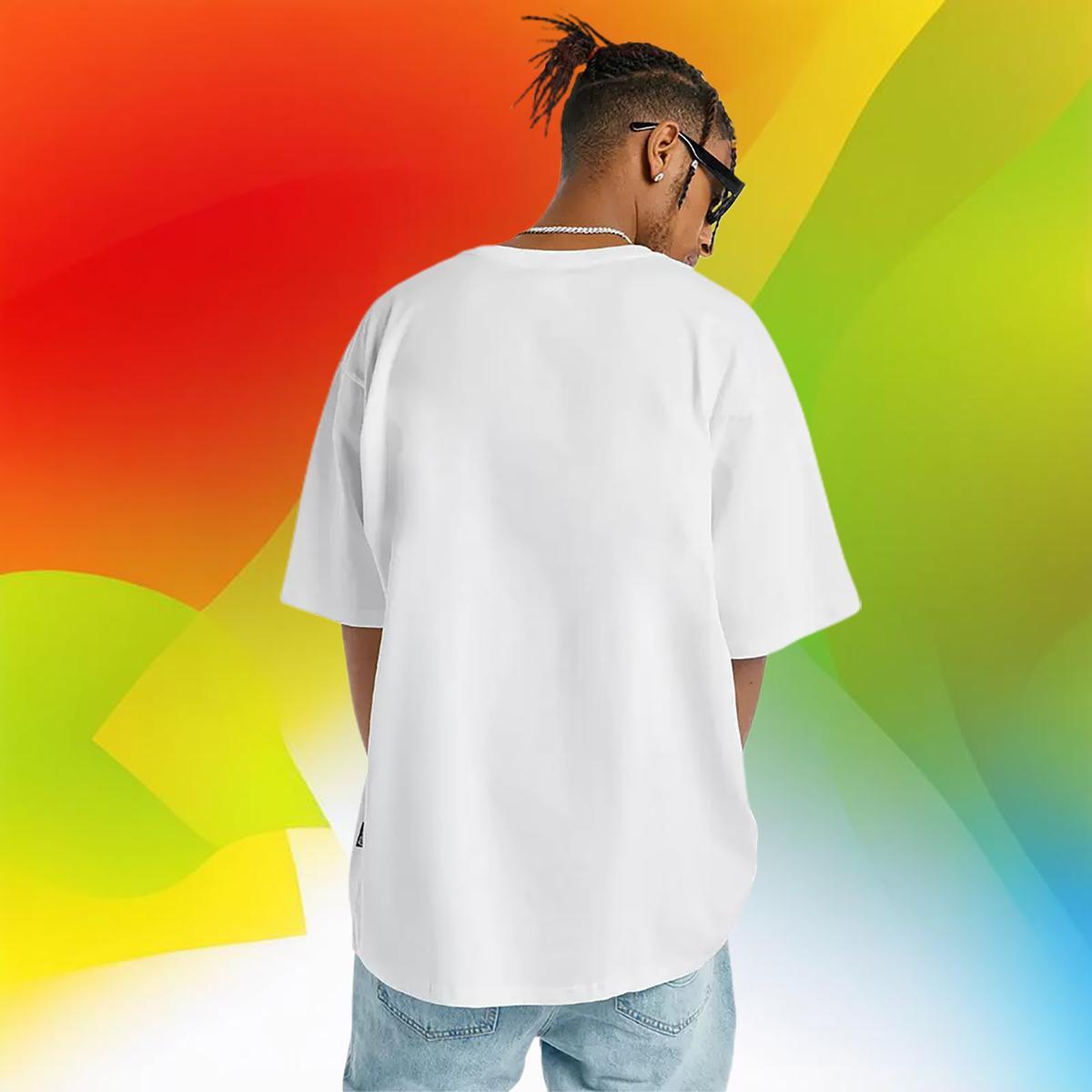 New Designer Men Tshirts 230g 100% Cotton Casual Beach religion Breathable Crew Neck T Shirts Men Loose Custom Anime Tops Tees