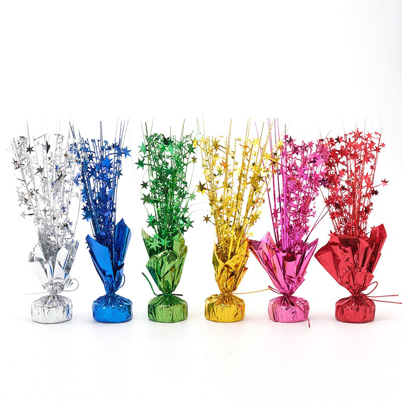 Desktop Centerpieces Star Table Decorations Party Atmosphere Decorations Glitter Ornament Supplies Wedding Birthday Decorations Ornaments Ornaments