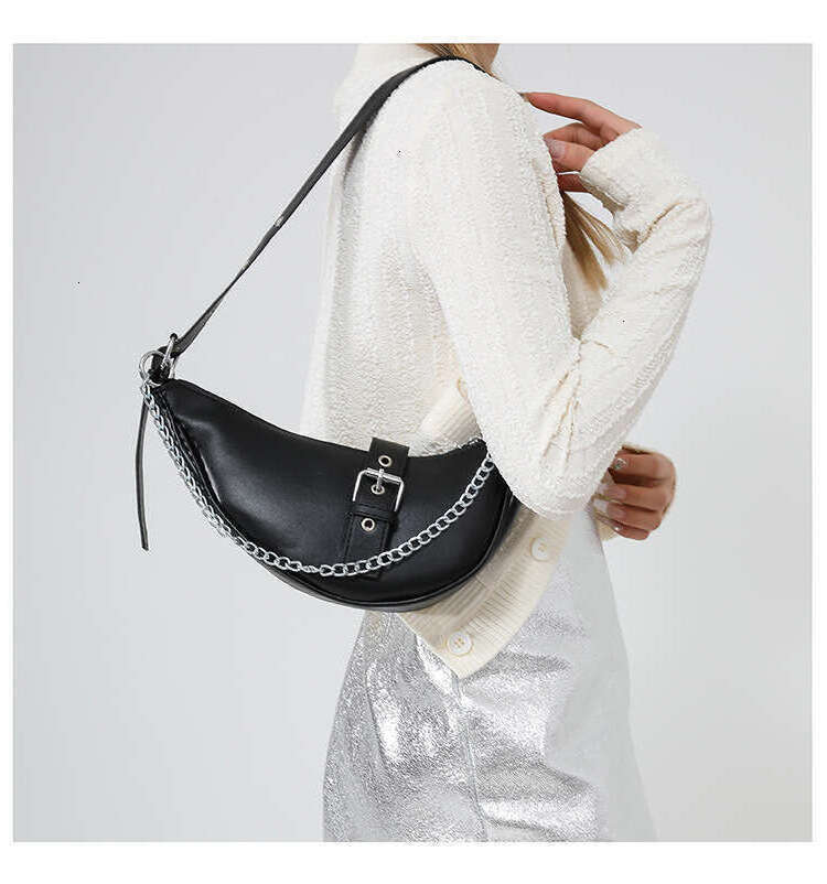 2025 Designer Crossbody Shoulder Women 3 Saddle Bag New Fashionable Versatile Casual Style Simple Exquisite Sliver Free shipping size