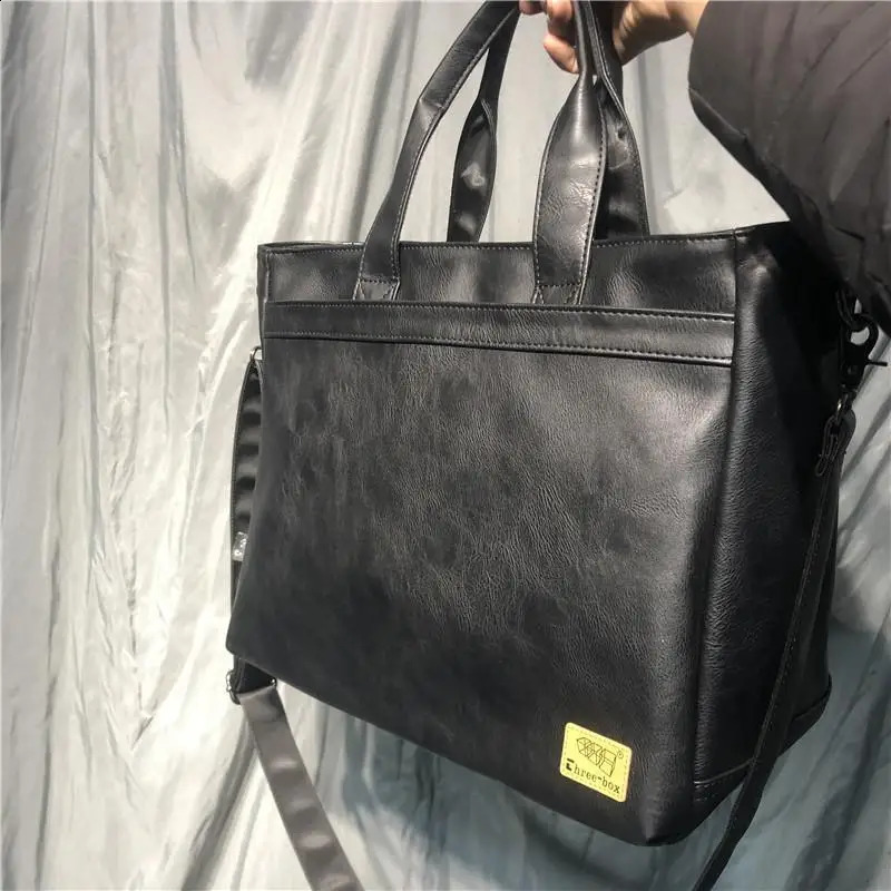 Korean Mens Handbag… - image