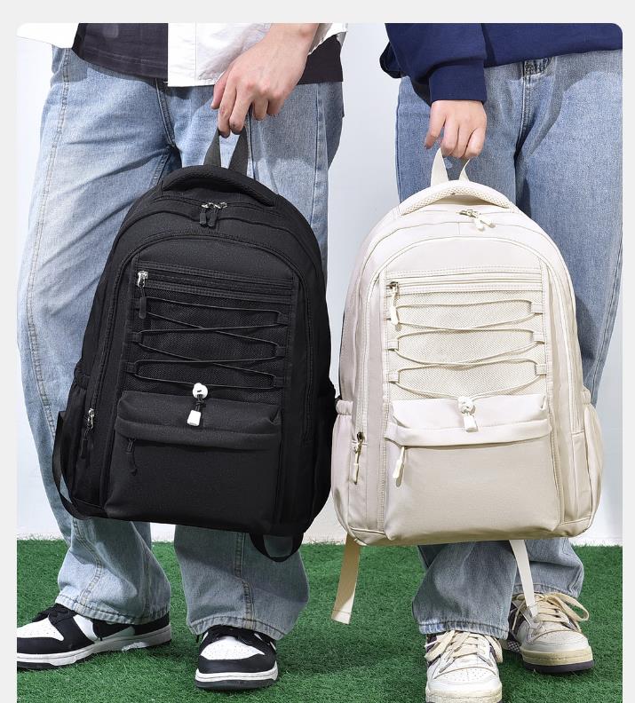 Uu-L3206 Large-Capacity Minimalist Trend Outdoor Sports Backpacks For Men Women, College Students' Schoolbags, Leisure And Versatile Backpacks.