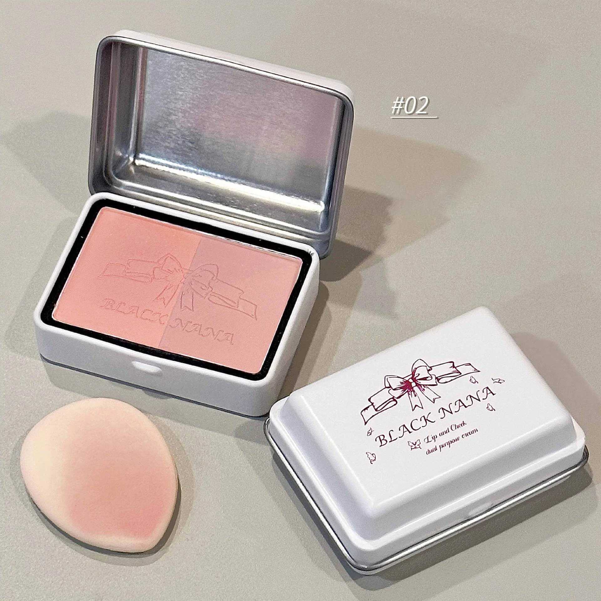 Iron Box Blusher Mineral Powder Long-lasting Natural Cheek Contour Tint Pink Facial Color Blocking Blush Cosmetics Blush PaletteXJ241111
