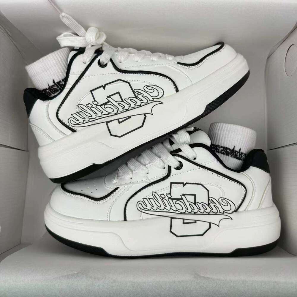 S Men Ddmysports Women Trendy Casual Low Top Thick Sole New Design Sense White Versatile Athleisure Shoes Black Free Shipping Outdoor ole ense hoes hi