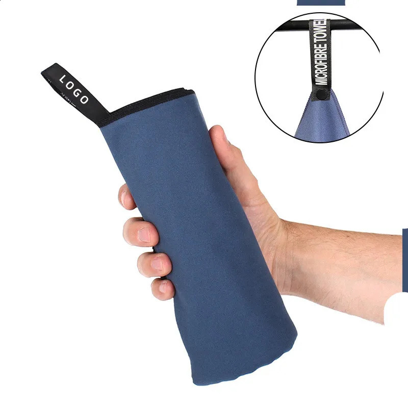Thickened microfiber towel travel sports quickdrying large hair ultrasoft lightweight gym swimming 240730