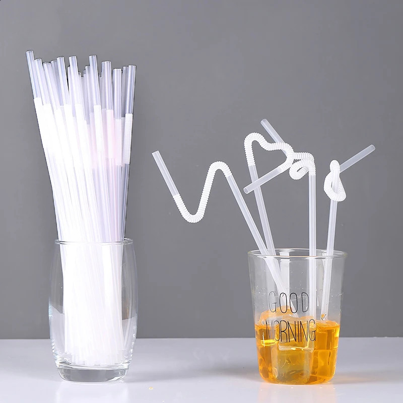 100300 pieces of multi colored Kunsts tof Straws for wedding party supplies beverages kitchen cocktails Pajitas plastic 240730