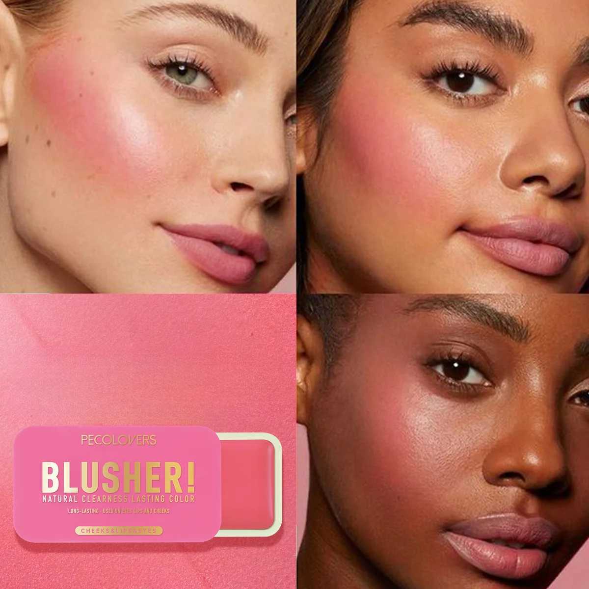 Waterproof Blush Waterproof Long-lasting Color Natural Brightening Blush Cream Velvet Facial Blush CosmeticsXJ241111
