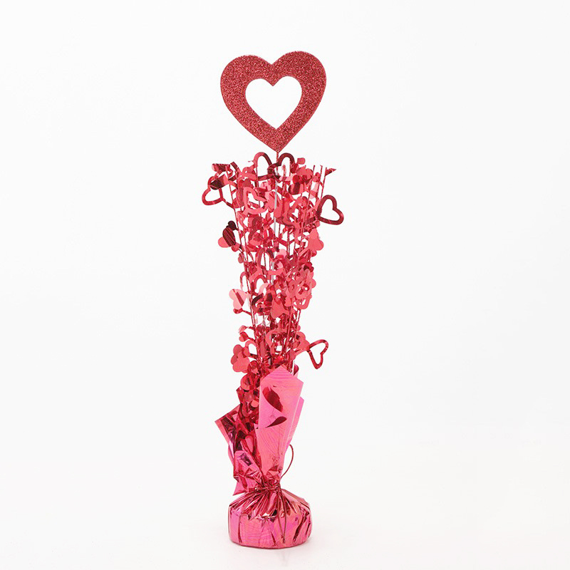 Valentine's Day table floating ribbons wedding wedding supplies birthday decoration ribbons Christmas ornaments table decorations Five pieces per