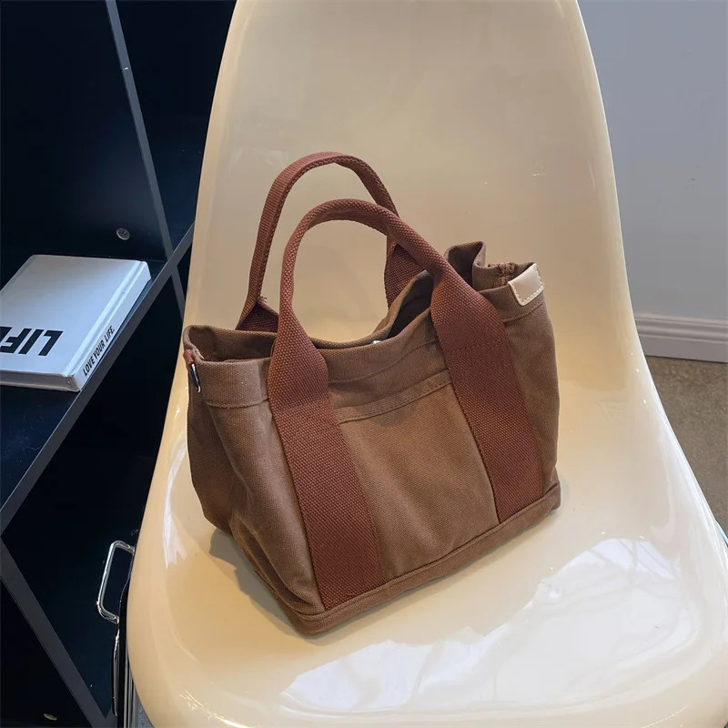 Women Summer Large Capacity Travel Canvas Crossbody BagsShoulder Bag 240730