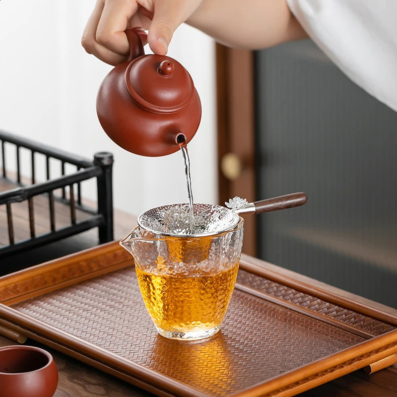 Mental Mesh Tea Strainer Stainless Steel Filter Sieve Teaware Lace Tea Drain Useful Tea Infusers Kitchen Accessories 240731