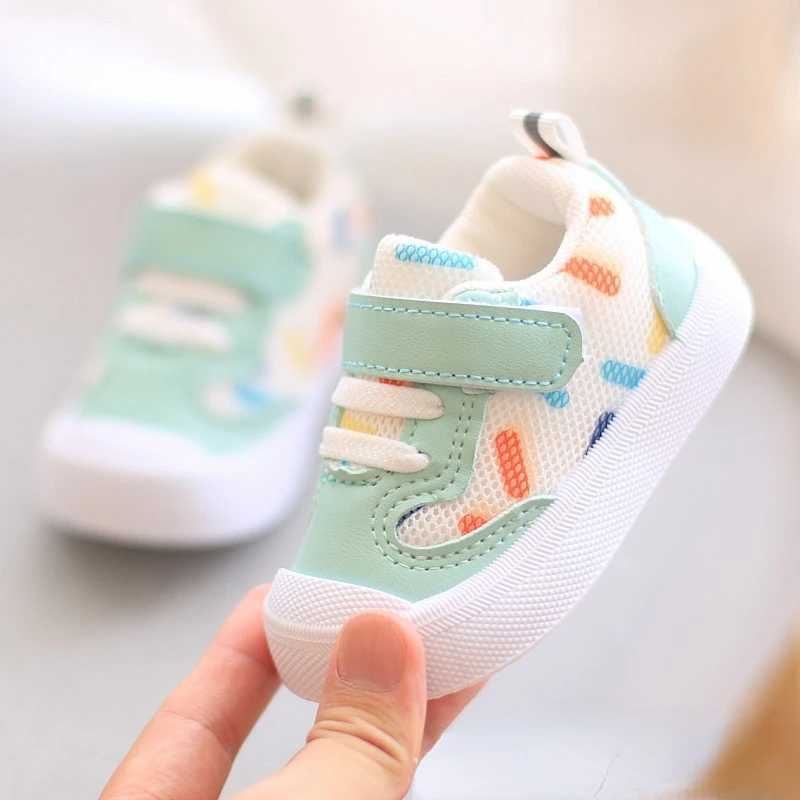 Baby walking mesh shoes with soft sole function baby casual baby shoes childrens shoes childrens sports shoes X241111