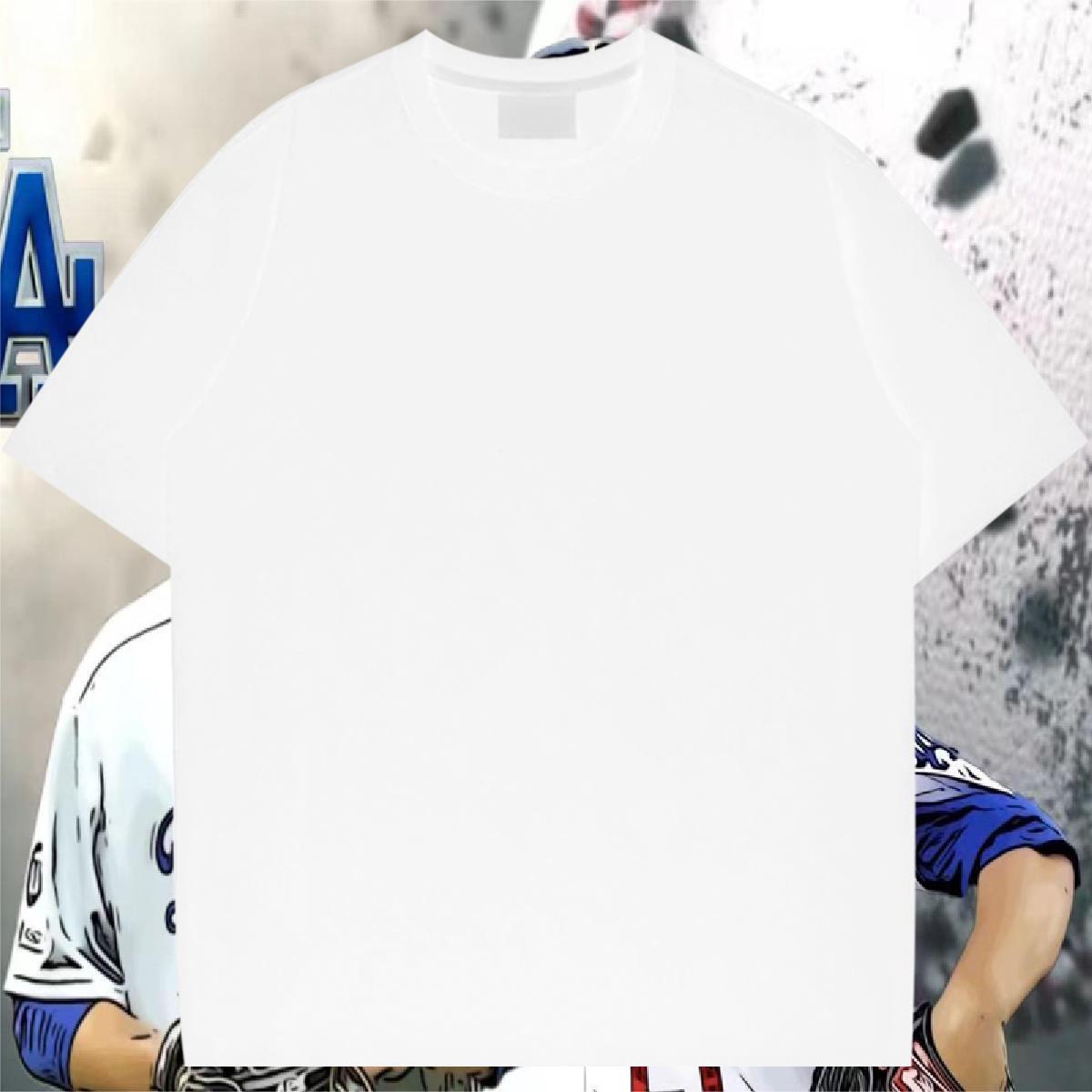 Fashion New Men Tshirts 230g Pure Cotton Street letter Short Sleeve Soft Men T Shirts TOP Quality DIY Wear