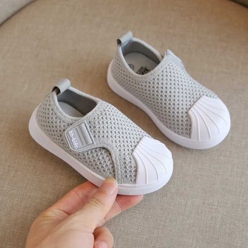 Boy Sport Shoe Spring Autumn Allmatch Tennis Shoes Casual Shoes Comfortable Shoes Girls Shoes Soft soled Skating Shoes Shell toe Childrens Shoes X2504