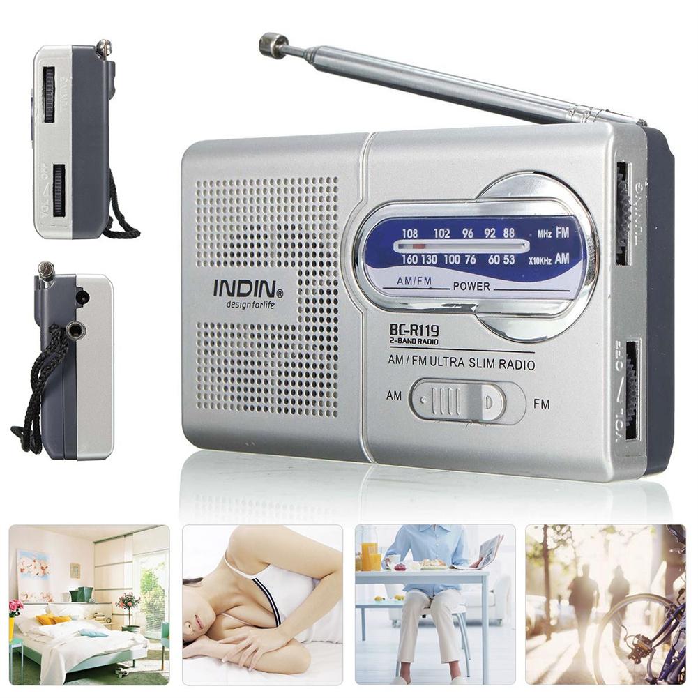 BC-R119 Radio AM FM Battery Operated Portable Radio Best Reception Longest Lasting For Emergency Hurricane Running Walking Home - view 3